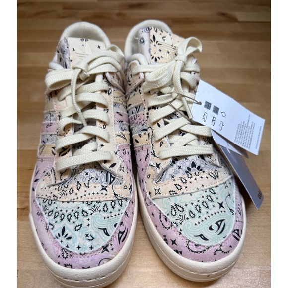 Adidas Forum 84 Low CL Patchwork Canvas Shoes - Size 8 (Run big Closer to 8.5-9) - Picture 1 of 5